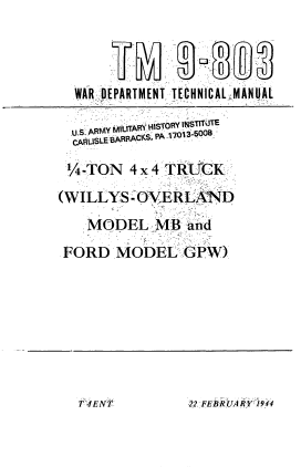 TM 9_803 Technical Manual